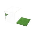 thumbnail image 5 of Versatile Deluxe Acrylic Display Case - Large Rectangle Box with Mirror and Turf Bottom 16" x 13" x 14" (A024-MTB), 5 of 5