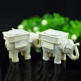 thumbnail image 3 of Mosey Tea Light Holder,Retro Lucky Elephant Tea Light Candle Holder Candlestick Wedding Favor Home Decor, 3 of 6