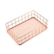 thumbnail image 1 of Almacenamiento Cesta Contenedor Artículos de aseo Hierro Malla Sundries Organizador Caja de escritorio Bandeja Anti Corrosión Decoración Adornos Cocina Pequeño Inevent HA009612-02, 1 of 6