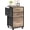 Grey, variant on ROVSUN 2-Drawer Rolling File Cabinet with Side Bag, Mobile Printer Stand with Fabric Drawers and Lockable Wheels, White Green
