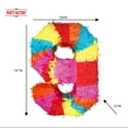 thumbnail image 6 of Party Factory Pinata with Numbers, Stick, and Eye Mask, Multicolor, 1 Count, 6 of 9
