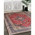 thumbnail image 2 of Ahgly Company Indoor Rectangle Traditional Light French Beige Brown Medallion Area Rugs, 5' x 8', 2 of 6