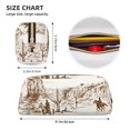 thumbnail image 4 of Goofa Western Desert Cowboys Pattern Leather Pencil Case, Pencil Pouch, Pencil Bag, Pen Case, Pen Pouch, Pen Bag, Pencil Pouches, Pencil Bags,College Pencil Case, 4 of 7