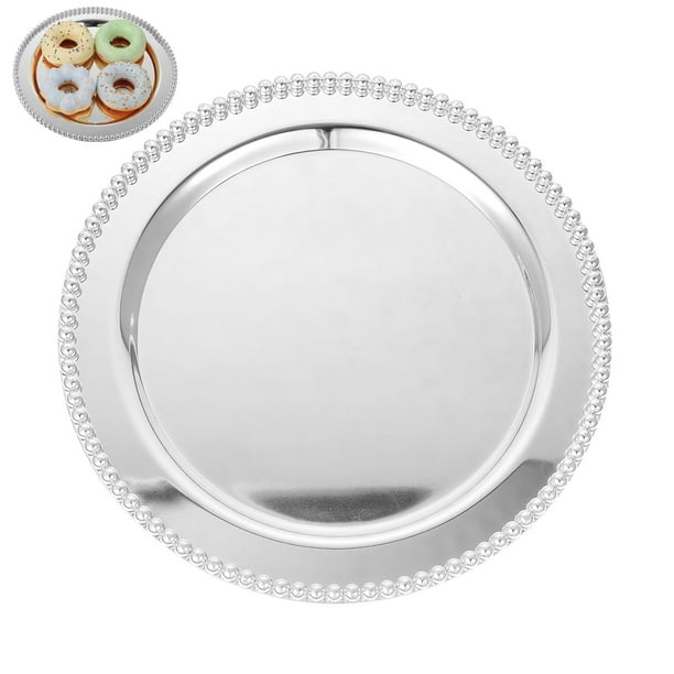 KAKOWELY Plato para cupcakes de estilo europeo, plato para postres, plato para servir pasteles para hoteles, restaurantes y hogares.