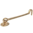 thumbnail image 2 of Brass Window Latch, Antique Brass Security Lock Hook Wind Brace Easy Installation Doors Windows Rustproof Stoppers for Home Office, 2 of 7
