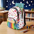 thumbnail image 3 of Jeiento Pencil 17 Inch Kids Backpack Set 4-Piece Lunch Bag Pencil Case Water Bottle Holder Lightweight Large Capacity School Bag for Elementary Middle School Students, 3 of 7