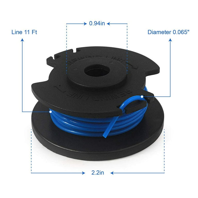 3pcs Line Spool For Ryobi Spool For 18V OLT1832 P2000 P2001, 52 OFF