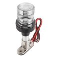 thumbnail image 1 of Navigation Anchor Light, Boat Anchor Light Waterproof 2NM Visibility 6in 360 Degree All Round Stern Light with Stainless Steel Base for Yachet, 1 of 8