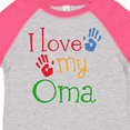 thumbnail image 4 of Inktastic I Love My Oma Grandchild Boys or Girls Toddler T-Shirt, 4 of 5