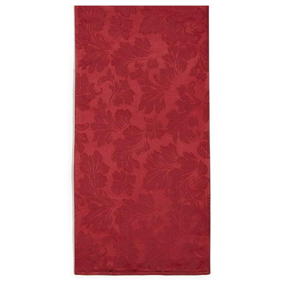 Martha Stewart Collection Leaf Runner Burgundy