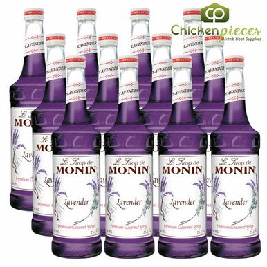 Monin Sirop de Boisson à la Lavande 750 Ml/25,36 oz
