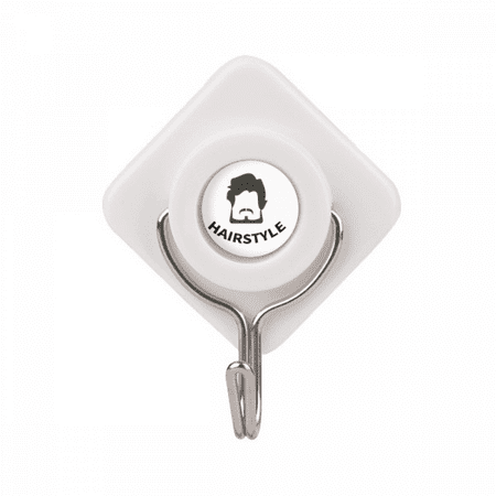 

Square-haired Beard Hair Art Deco Fashion Adhesive Wall Hooks Hanging Self Sticky