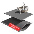 thumbnail image 1 of Alfombrilla de arena para gatos Pieviev de doble capa, impermeable, gris, 76 x 61 cm, 1 of 5