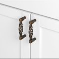 thumbnail image 3 of GlideRite Hardware 3.75 in. Center Classic Birdcage Cabinet Pulls, Rustic Bronze, Pack of 10, 3 of 3