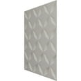 thumbnail image 4 of Ekena Millwork 19 5/8"W x 19 5/8"H Delfina EnduraWall Decorative 3D Wall Panel, UltraCover Satin Hunt Club Green (Covers 2.67 Sq. Ft.), 4 of 6