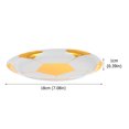 thumbnail image 2 of Raindrops Golden Football Printing Paper Plates for Party Disposable Dinner Dishes 16 pcs, 2 of 8