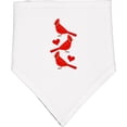 thumbnail image 2 of Inktastic Cardinal Cute Bird Watching Baby Bandana Bib, 2 of 4