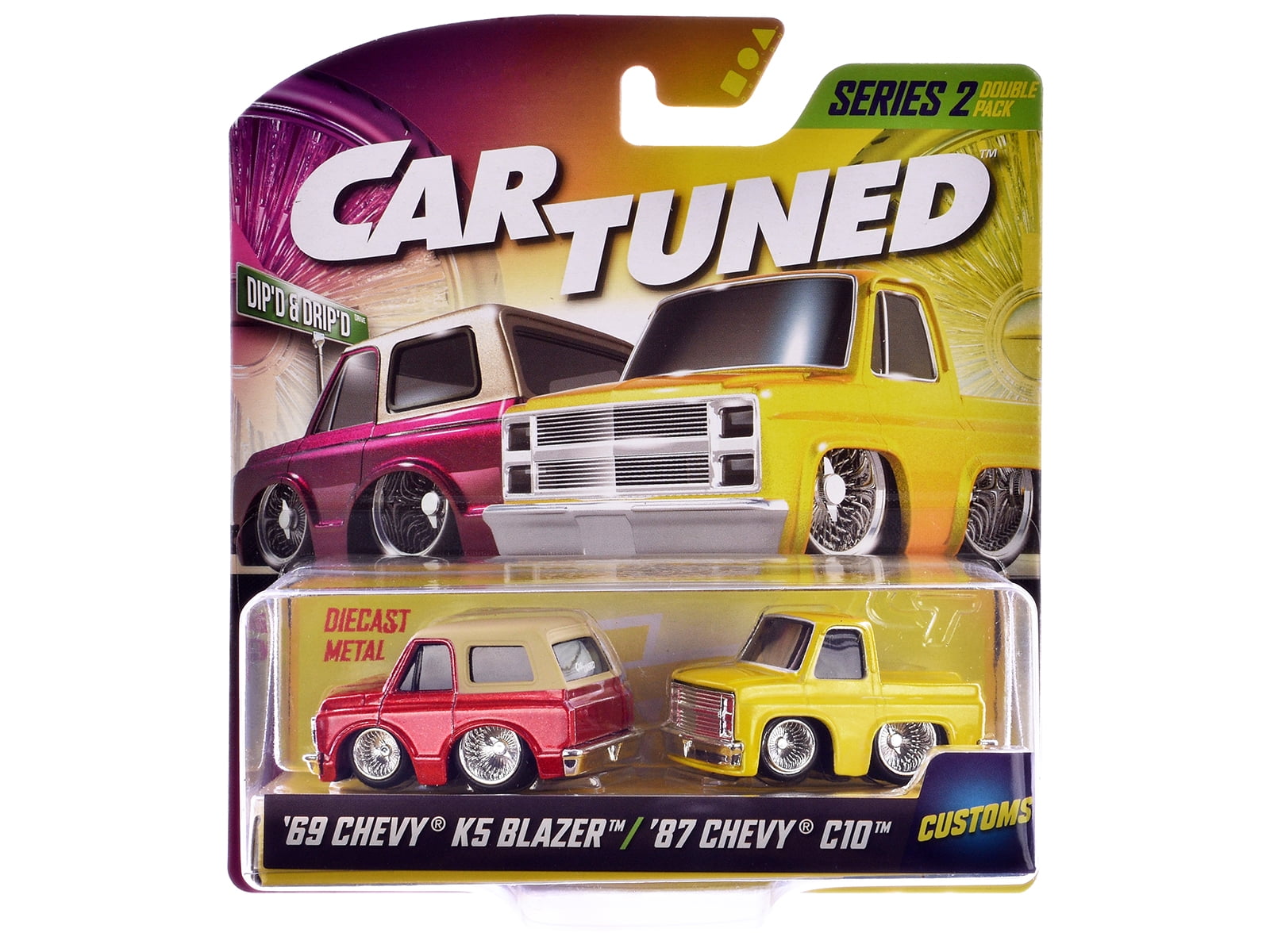 CarTuned Series 2 Diecast 8 Pack - Walmart.com