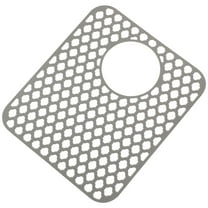 Silicone Hollow Sink Mat with Antiskid Cushion for Kitchen Drainage and Sink