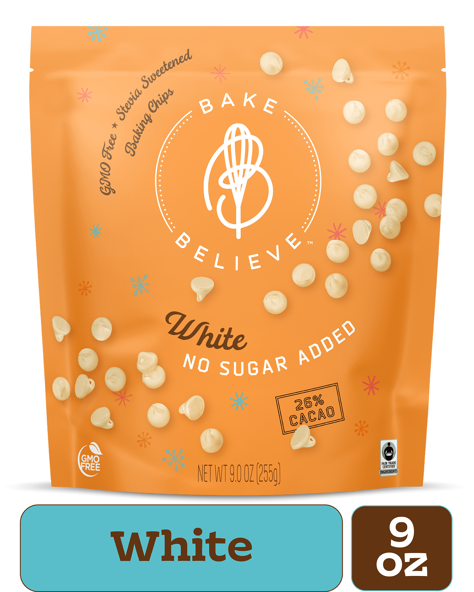 Bake Believe KetoFriendly White Baking Chips, 9 Oz