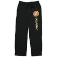 thumbnail image 2 of Pantalon de Pyjama pour Homme avec Logo de la Série Télévisée DC Comics The Flash (TG, Noir), 2 of 2
