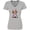 AC-Heather Grey, variant on Inktastic Love Bug Yorkie Women's V-Neck T-Shirt