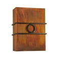 thumbnail image 6 of Meyda Tiffany 115257 10" W Bandino Wall Sconce - Copper, 6 of 6