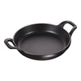 thumbnail image 3 of STAUB Spécialités Plat de Four Rond en Fonte 750 ml, Noir, 3 of 3