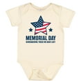 thumbnail image 3 of Inktastic Memorial Day Grunge Remembering Those We Have Lost Boys or Girls Baby Bodysuit, 3 of 5