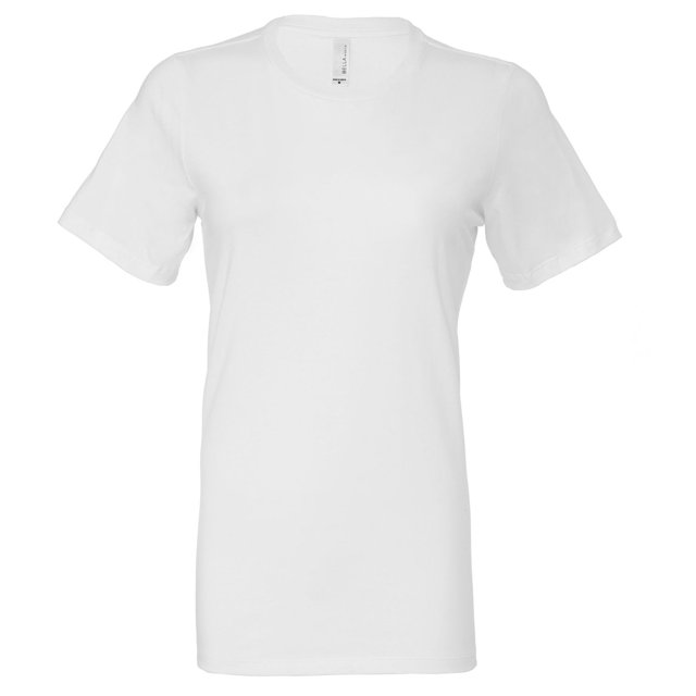 Bella + Canvas Womens Jersey Short-Sleeved T-Shirt