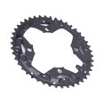thumbnail image 2 of Pièces de Réparation de Tranche de Roue de Chaîne de Vélo, Pratique à Utiliser Plateau de Chaîne de Manivelle 104BCD pour Vélo 32T Mid, 42T Grand, 44T Grand, 2 of 7