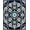 Black, Pattern 2, variant on ODIKA 4'x6' Machine Washable Non-Slip Area Rug, Abstract Floral Swirl Artistic Faded Timeless Treasure High Traffic Rug, Pink, 662801
