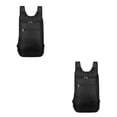 thumbnail image 4 of Guardurnaity Soporte de almacenamiento Tela Unisex de gran capacidad Bolsas de equipaje ajustables Camping Senderismo Montañismo Escalada Negro 2piezas Guardurnaity CBP495863, 4 of 6