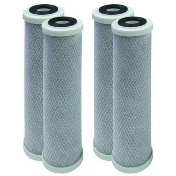 Pack of 4 Fits American Plumber W5W 10" Carbon Compatible Filters