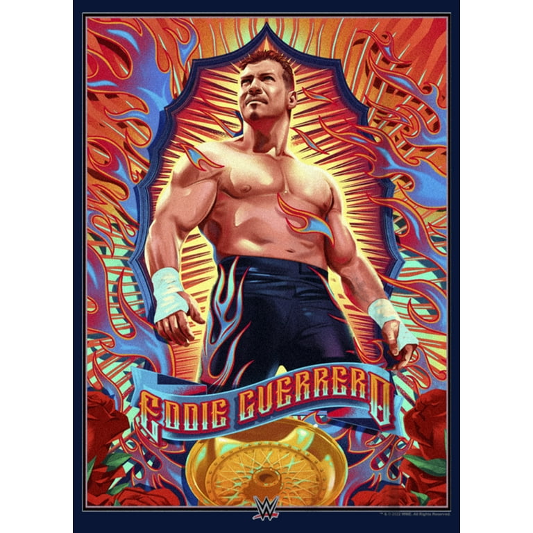  Guerrero ポスター Amazon.com: Muecddoa Metal sign - Eddie Guerrero Popular Wrestler
