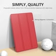 thumbnail image 3 of Funda MoKo para iPad Mini 5/4 de 7.9 pulgadas, delgada, con función atril, roja, 3 of 9