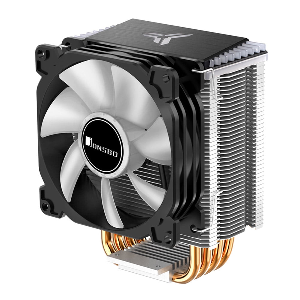 VRHE CR1400 PWM 4Pin 12V PC LED Fan Cooling RGB 4 Heat-pipes Cooler Radiator - Walmart.com