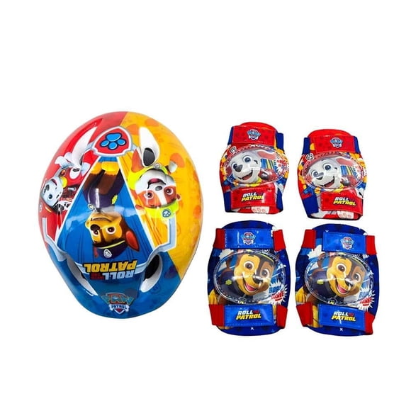 Casco Apache PGPP JR Infantil Paw Patrol con Coderas y Rodilleras