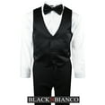 thumbnail image 3 of Black N Bianco Baby Boys and Infants Black Tuxedo with No Tail, 3 of 5
