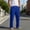 Blue, variant on Mens Golf Pants Lightweight Quick Dry Anti-Slip Work Dress Pants Stretch Elastic Waist Drawstring Casual Slacks with Pockets Size 3XL White