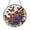 Acrylic 3.5 Inch, variant on Butterfly Floral Stained Glass Suncatcher Monarch Design Window Hanging Decor Colorful Garden Art