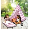 thumbnail image 2 of Badger Basket Doll Camping Set with Sleeping Bag and Accessories for 18 inch Dolls - Lavender, 2 of 8
