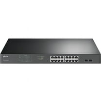 TP-Link TL-SG1218MPE - JetStream 16-Port Gigabit Easy Smart PoE/PoE Switch - Limited Lifetime Protection