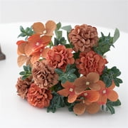 Bfogop Fake Flowers Indoor Plants, Flower Pot Decoration, UV & Fading Resistant, Wedding Bouquets, Spring Decor for Kitchen Living Room Bathroom Centerpiece Table