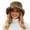 Green, variant on Xfvqtps Womens Fulffy Bucket Hat Fuzzy Leopard Print Fashion Thickened Windproof Coldproof Warm Winter Fishing Hat Brown
