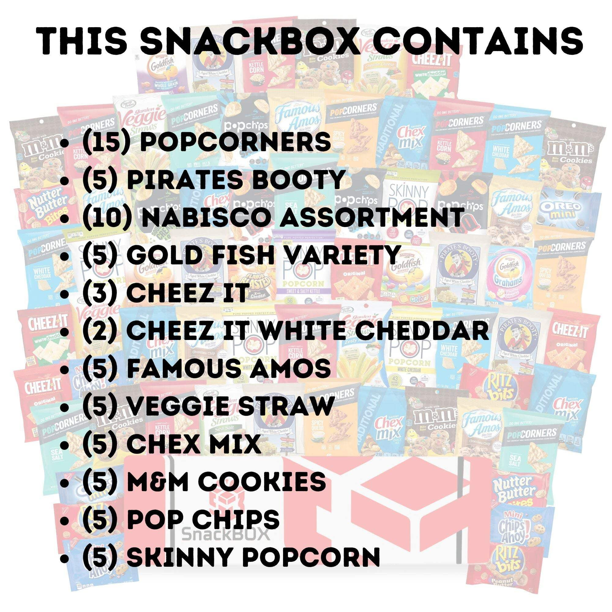 (NEW) OFFICE CHIPS & COOKIES CATERING VARIETY CARE PACKAGE (70 COUNT) | By SnackBOX
