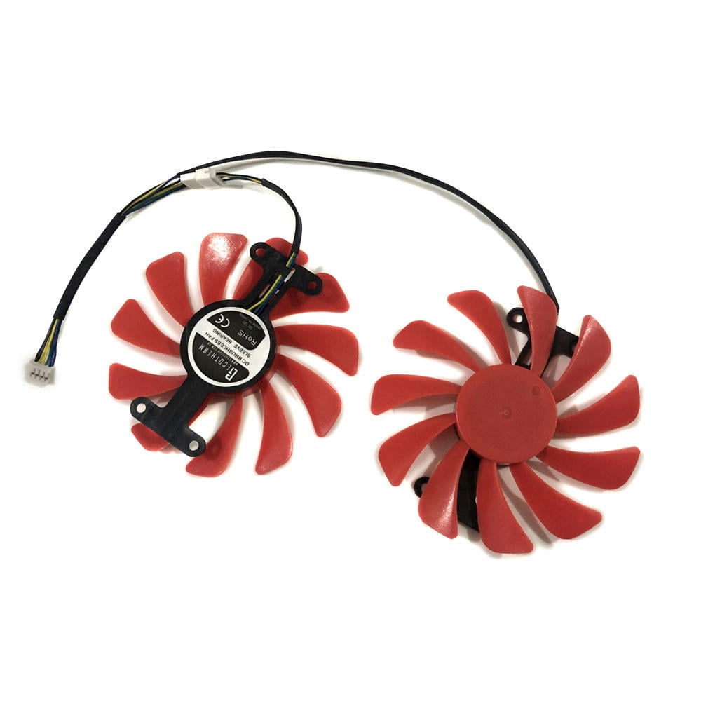 2Pcs/Set Video Card Fan,GTX1080 GPU Cooler,For GTX 1080 Graphics Card As Replacement