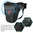 thumbnail image 4 of Motorcycle Thigh Bag Oxford Cloth Motorbike Leg Backpack Multifunction Hip Bum Belt Fanny Bag For Moto Riding, 4 of 8