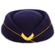 thumbnail image 1 of BRIGHTFUFU Boina, sombrero de azafata, sombrero de azafata, gorra de azafata, boina de uniforme para mujer, sombrero de boina, sombrero de azafata, sombrero de azafata, 1 of 7