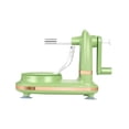 thumbnail image 1 of Cateissary Máquina cortadora de frutas para pelar peladores de patatas con manivela DIY giratorio automático hogar Oficina Hotel Gadgets Cocina y Comedor Verde claro, 1 of 6